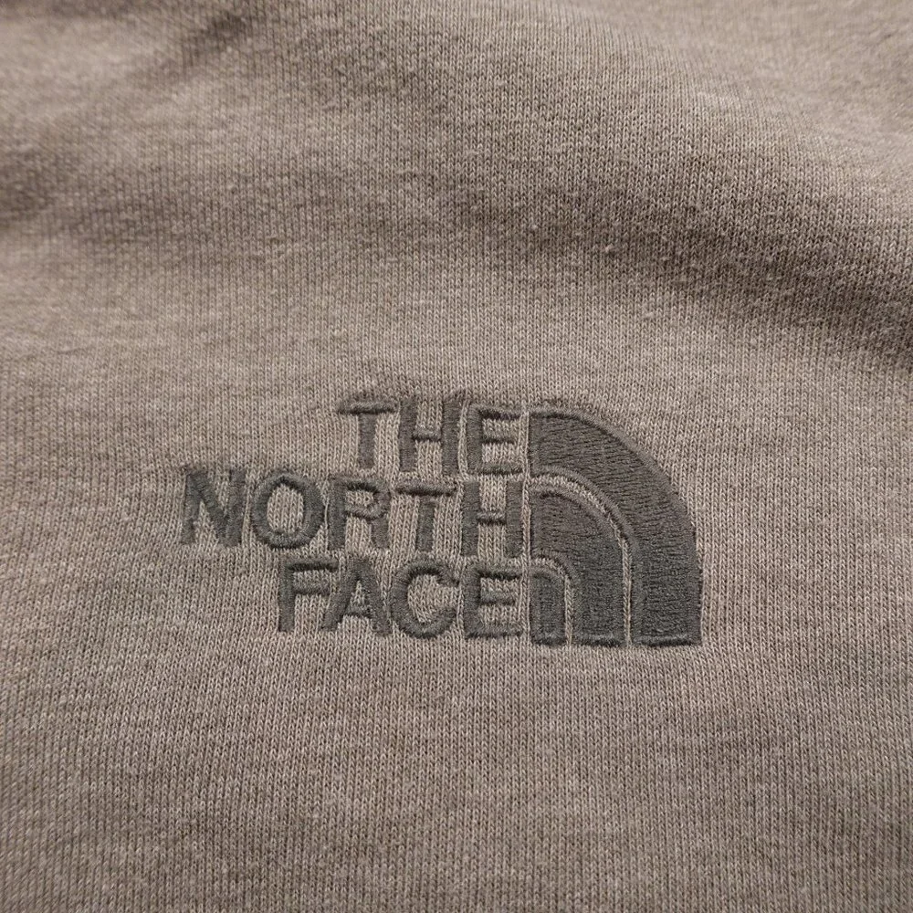The North Face quarter snap mock neck sweater men's extra‎ large gray